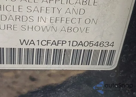 2013 Audi Q5 2.0T Premium from USA, damaged, VIN WA1CFAFP1DA054634